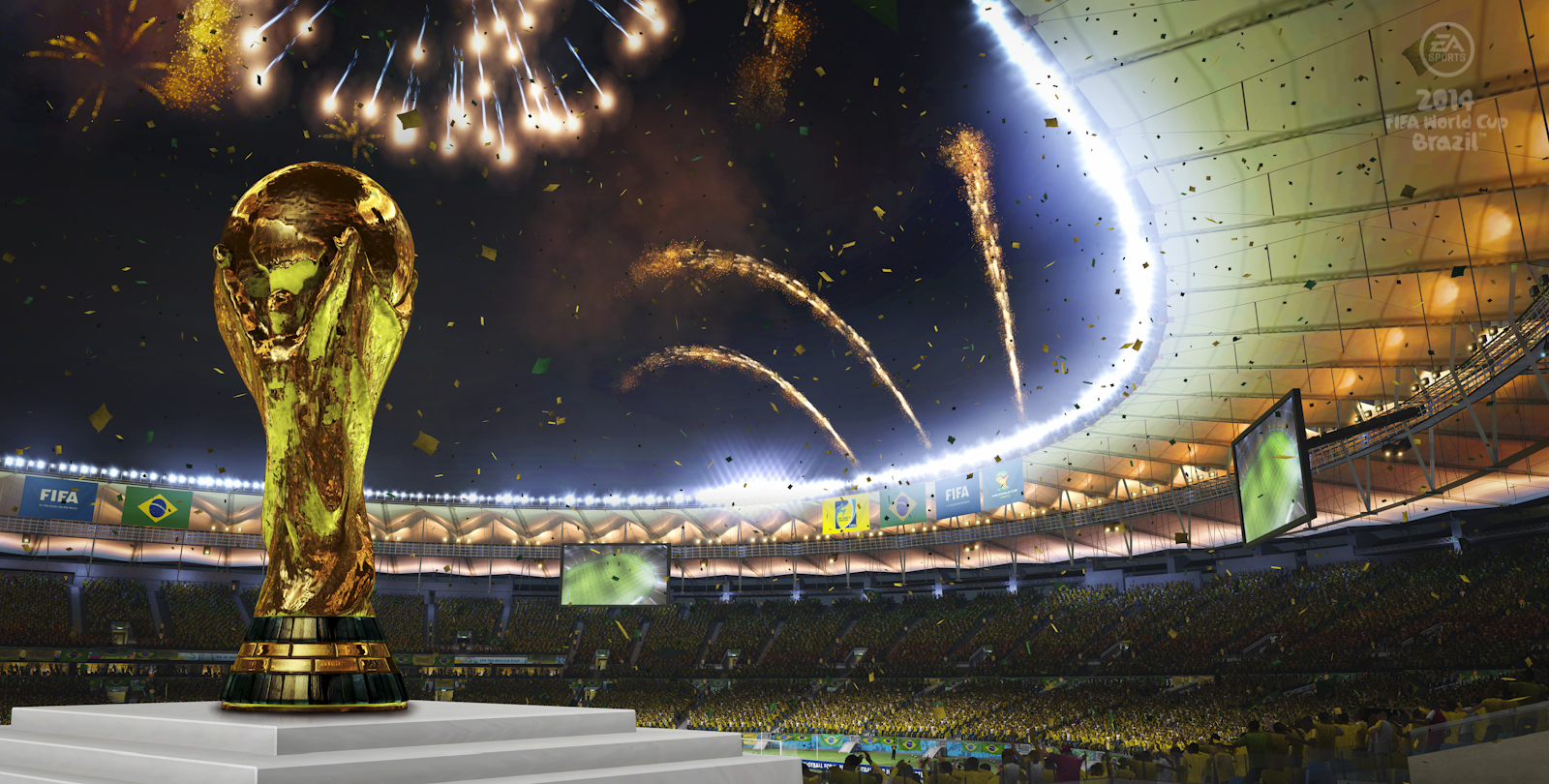 Game Copa do Mundo da Fifa Brasil 2014 BR - XBOX 360 - GAMES E