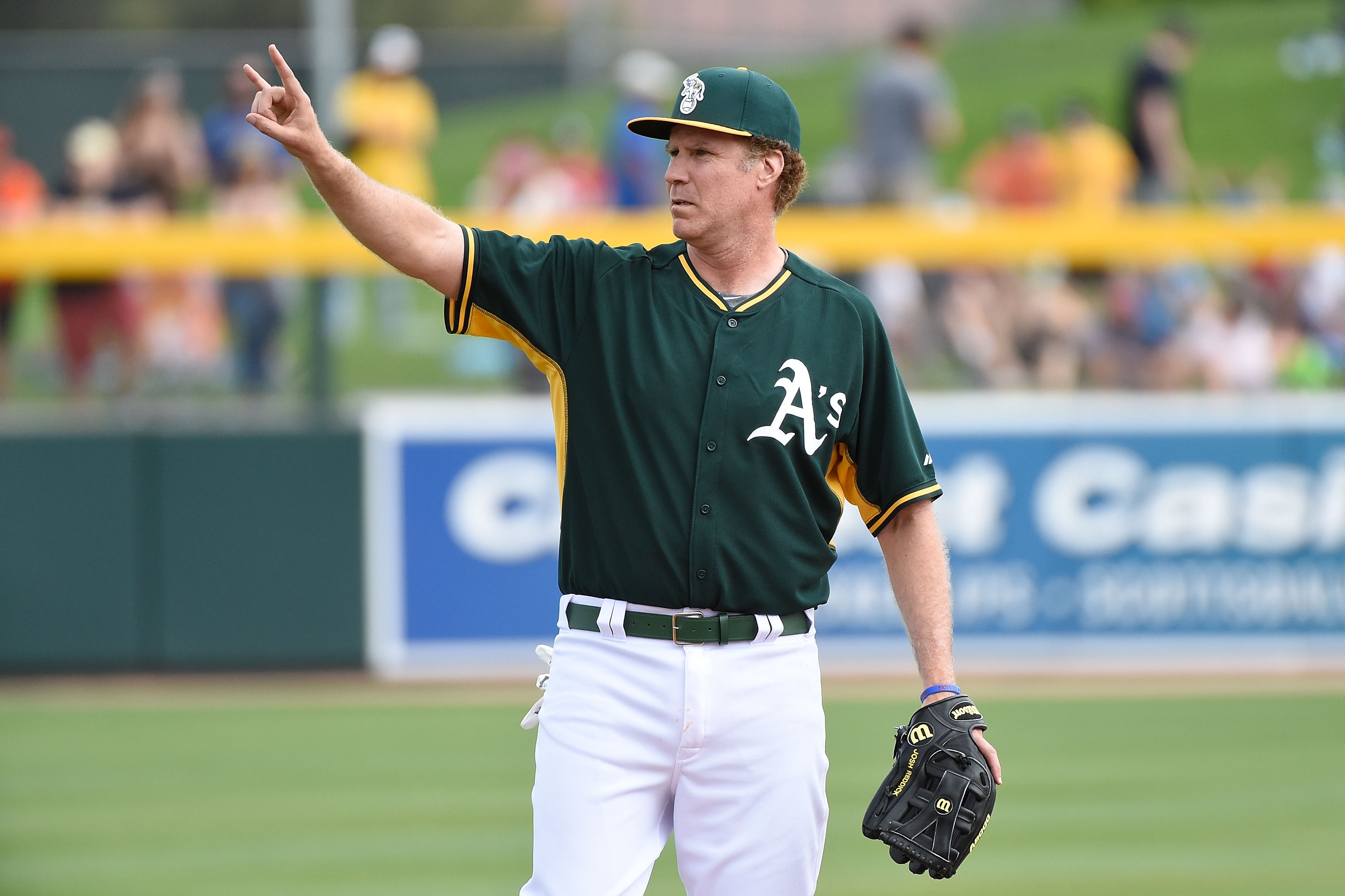 Ferrell Takes The Field Auction: Game-Used Oakland A's Cap Worn by Will  Ferrell - HZ725999