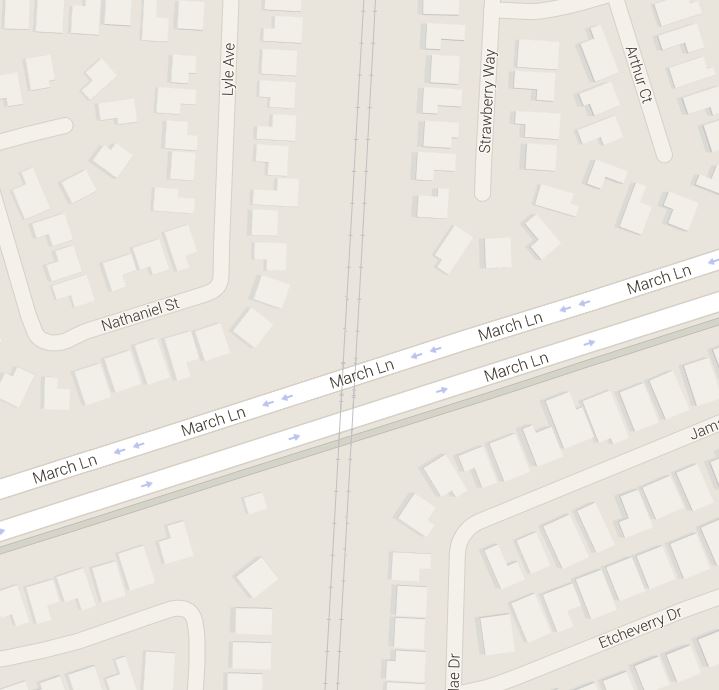 Pedestrian killed after being hit by train in Stockton