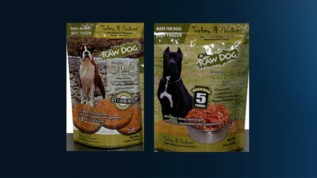 California dog food company recalls product over salmonella fears