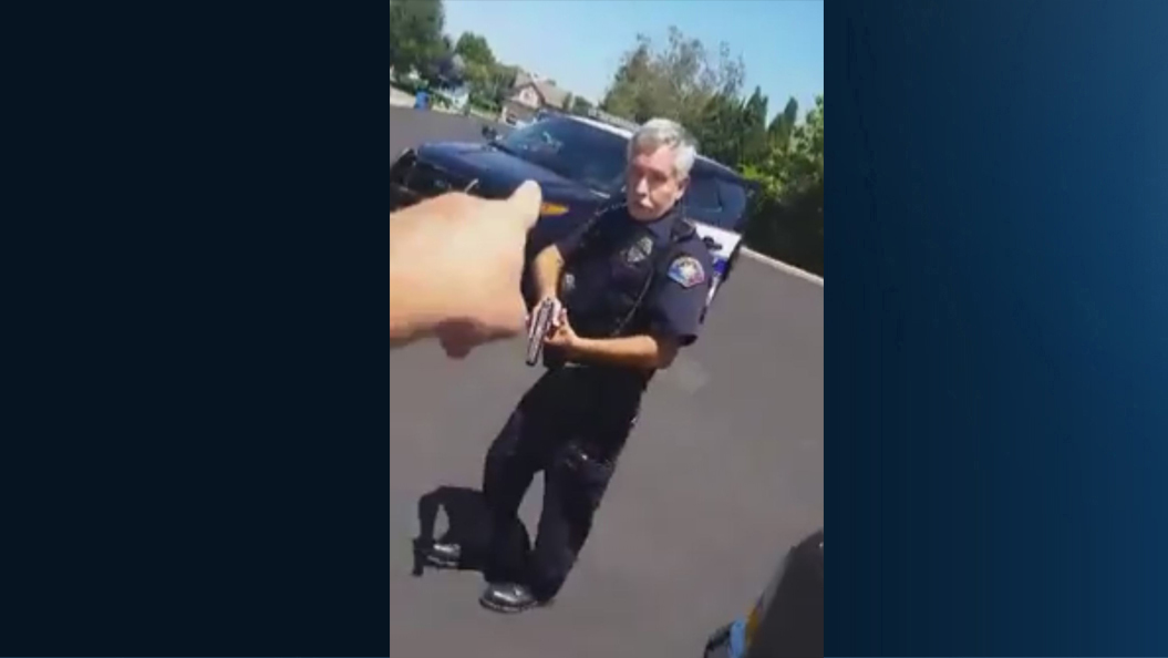 Video captures Rohnert Park police officer pulling gun