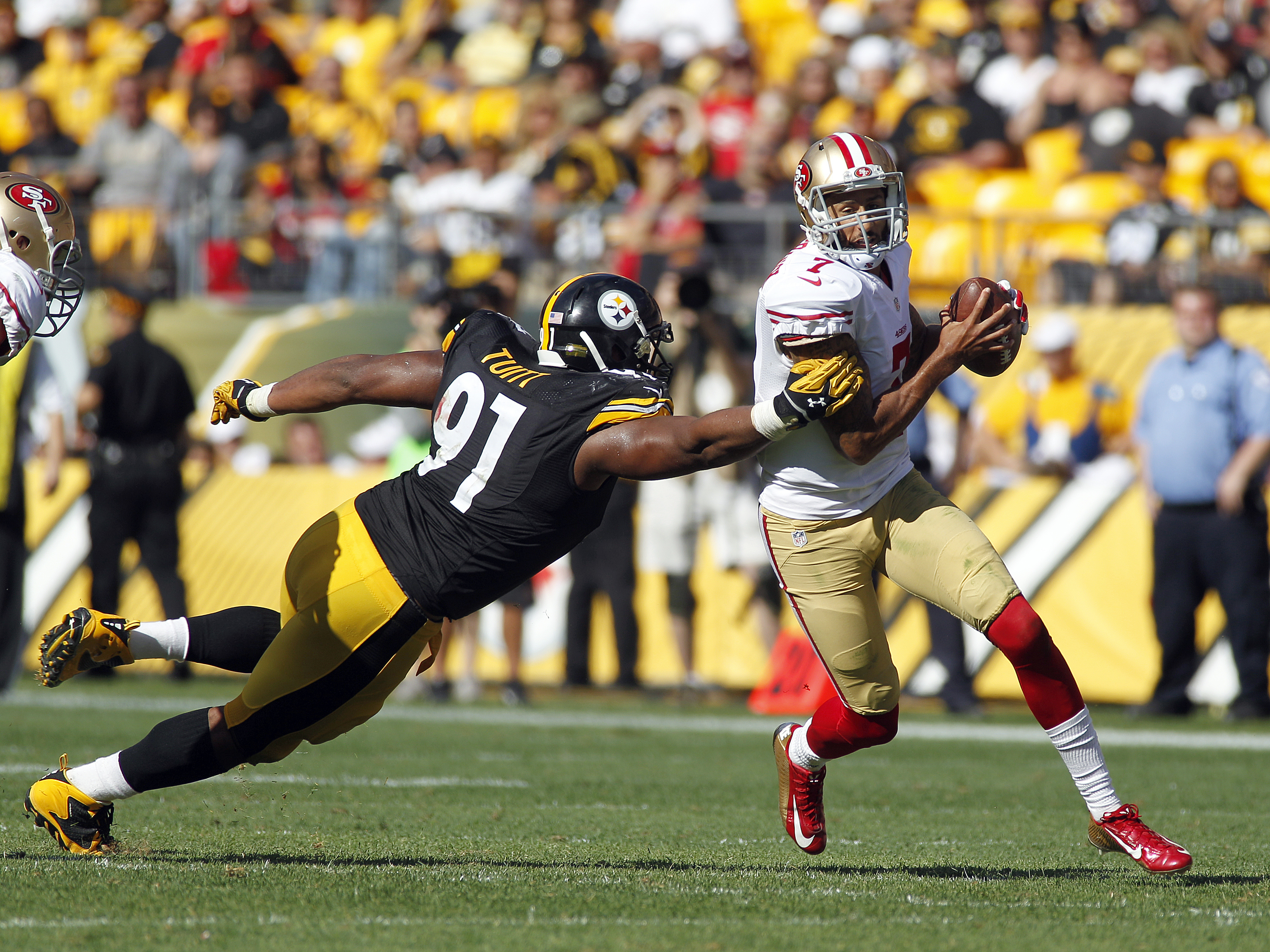 49ers overwhelm Steelers in Week 1