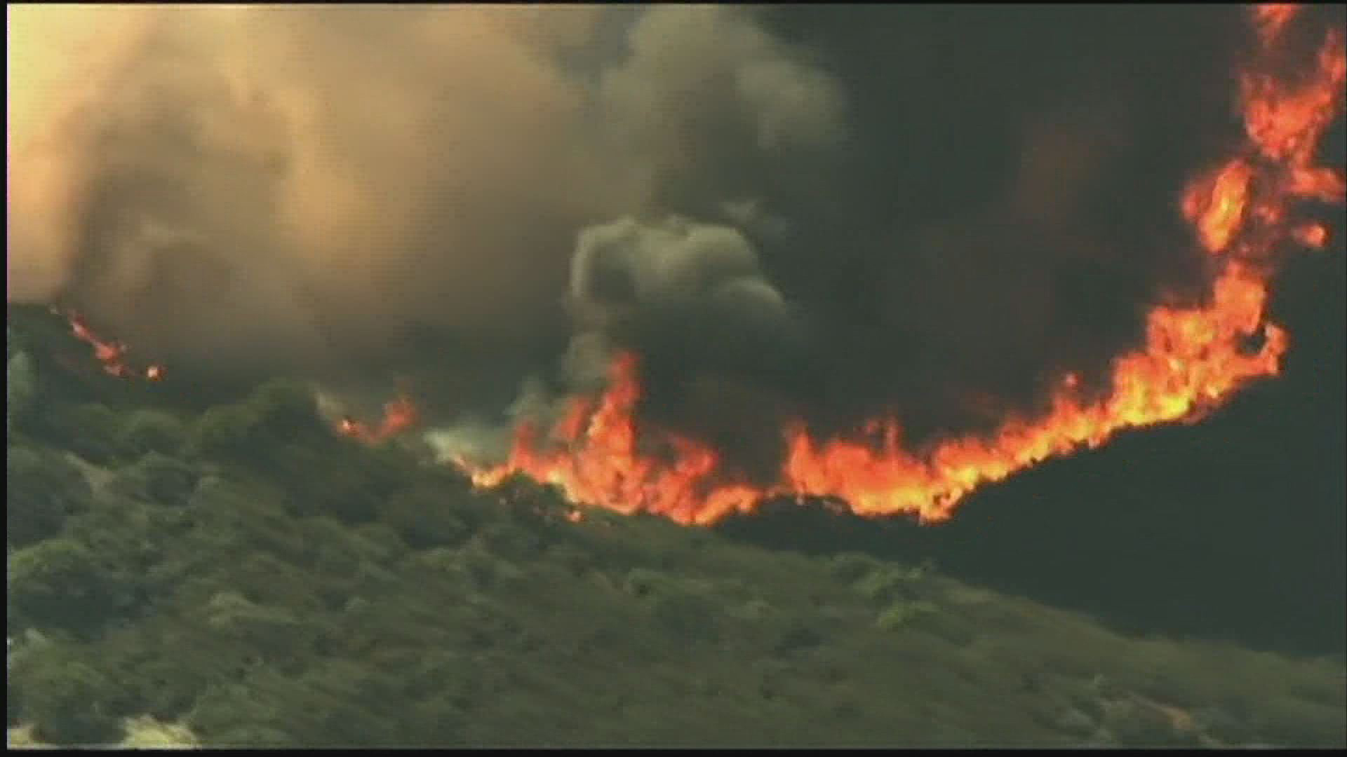 Rocky Fire in Lake County now at 54,000 acres