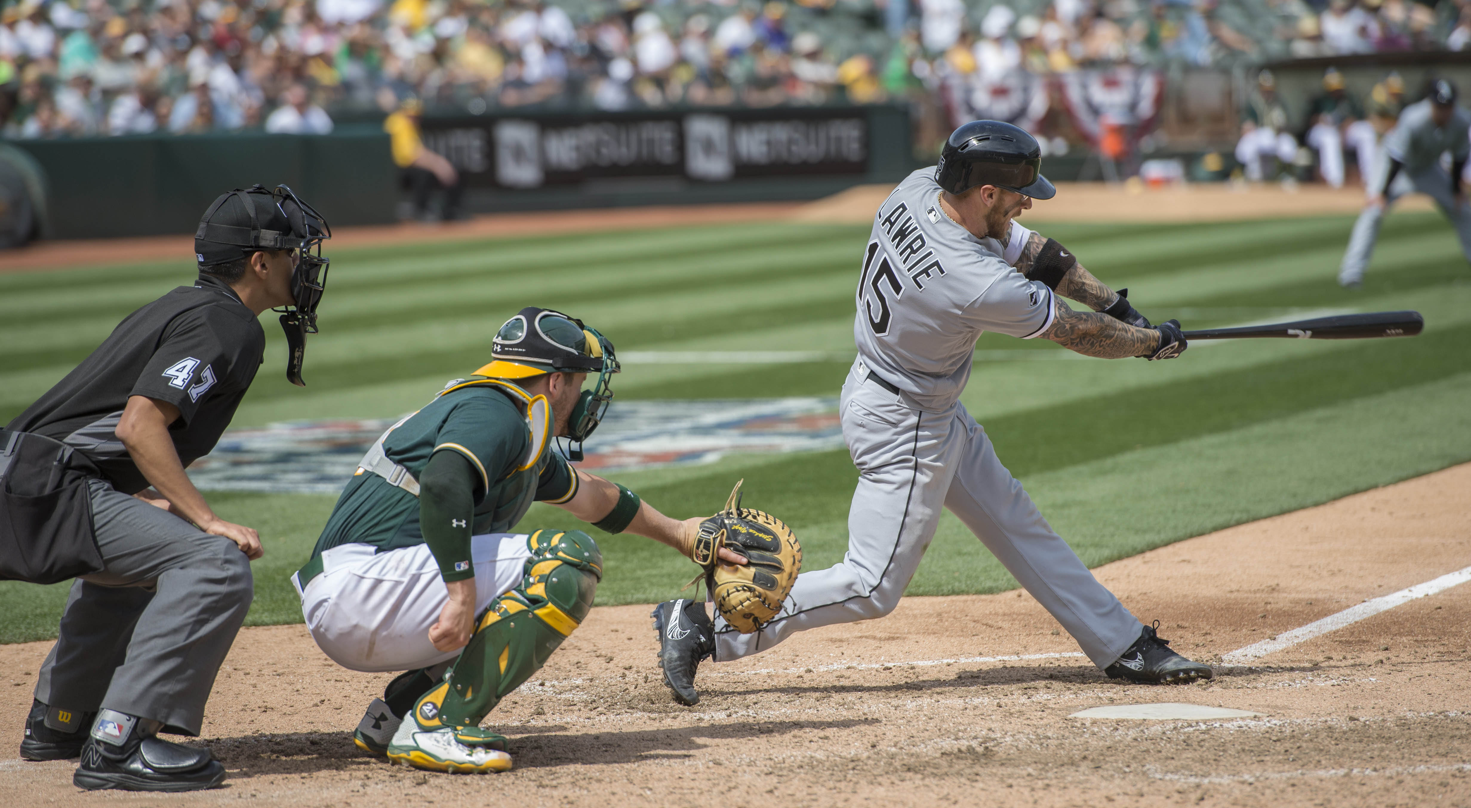 Mat Latos sharp as White Sox beat A's