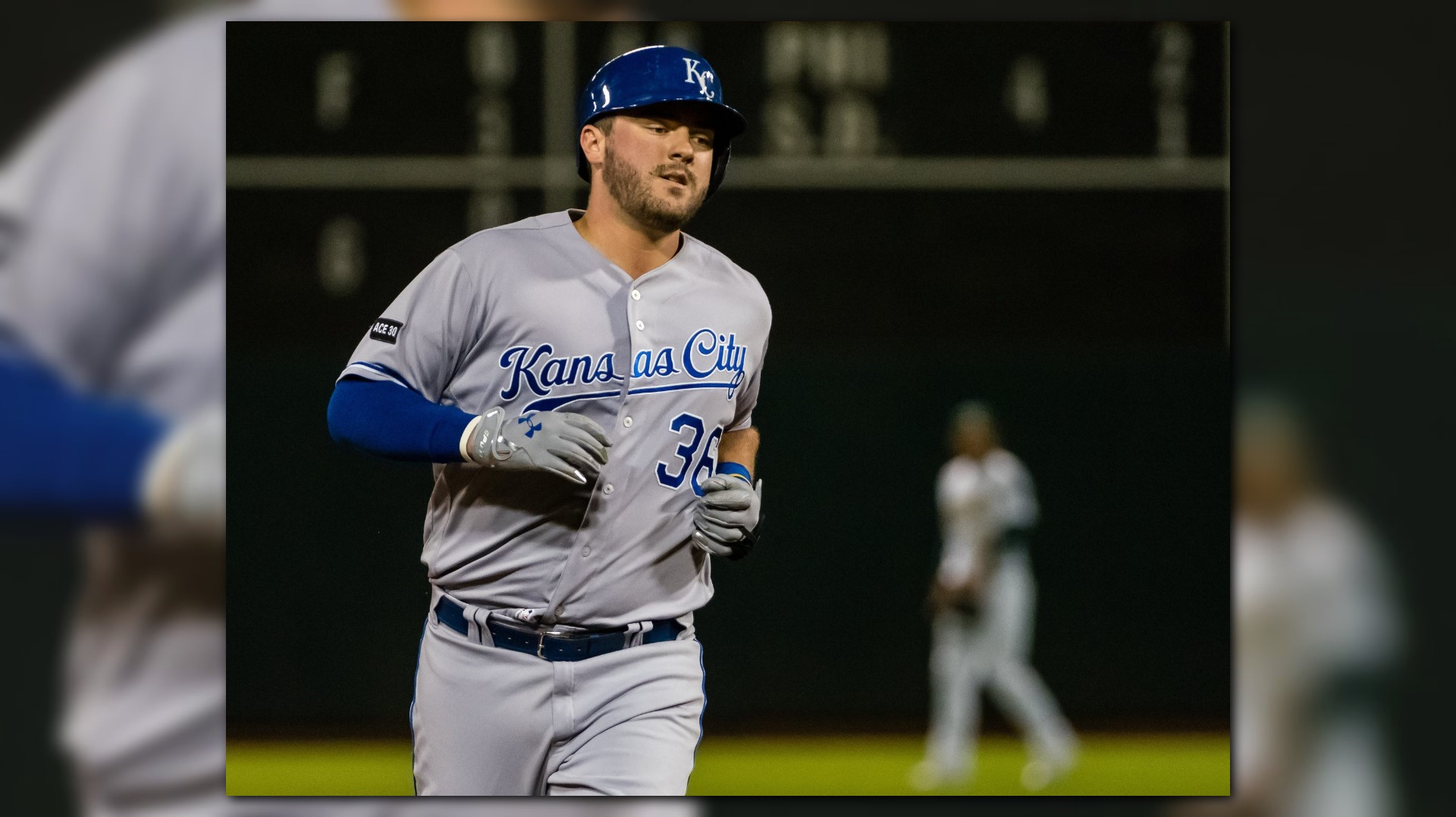 Rookie grand slam carries Royals to 6-2 win against A's