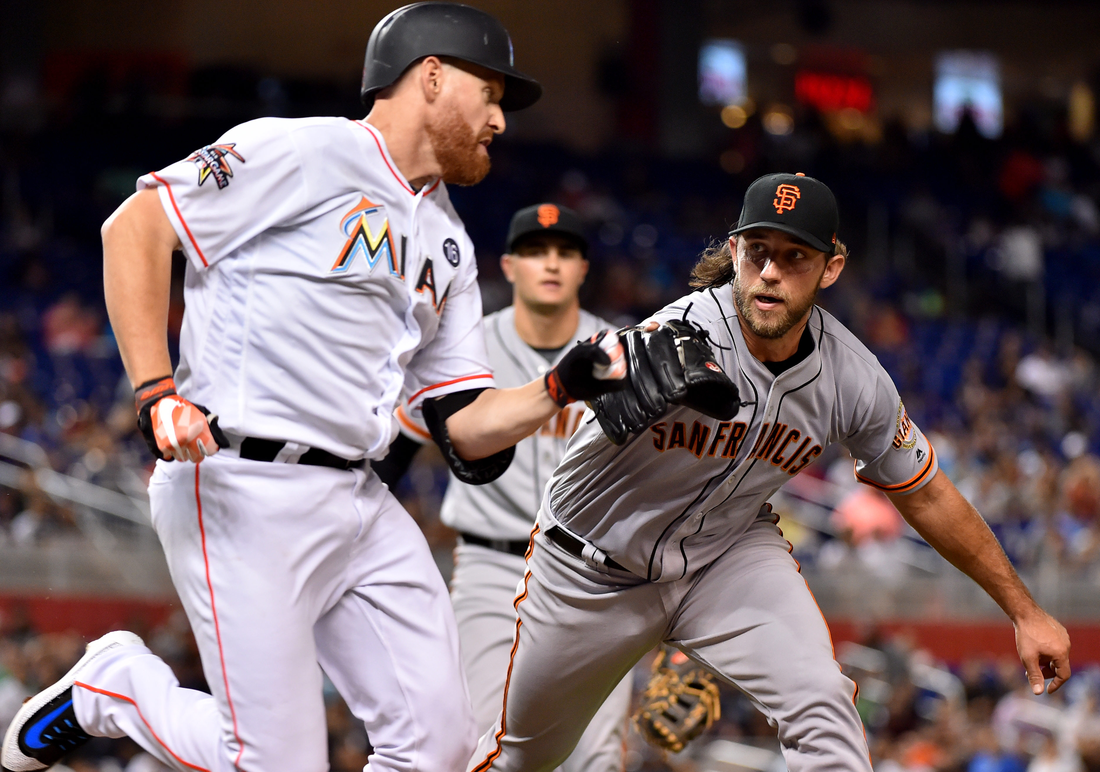 San Francisco Giants' Brandon Belt dedicates two-homer game