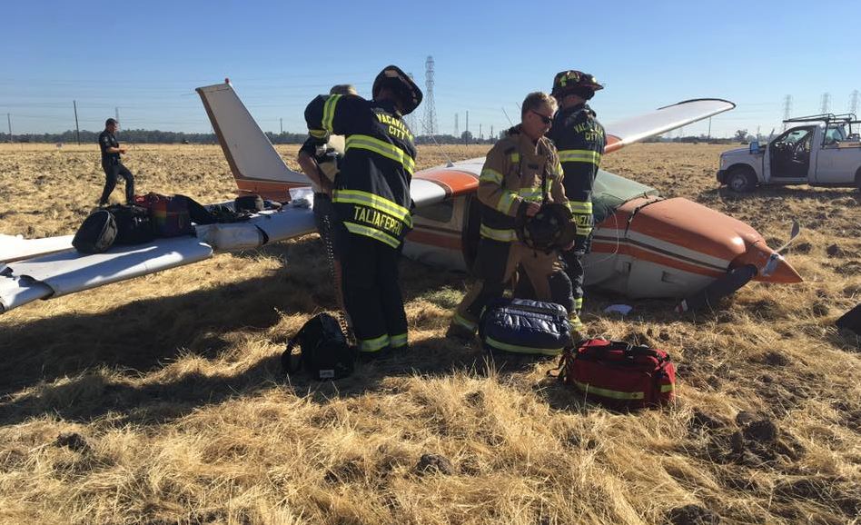 Pilot survives small plane crash near Vacaville airport | abc10.com